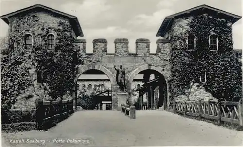 Saalburg Taunus Saalburg Taunus Bahnhof Porta Dekumana * / Wehrheim /Hochtaunuskreis LKR