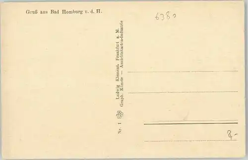 Bad Homburg Bad Homburg  * / Bad Homburg v.d. Hoehe /Hochtaunuskreis LKR