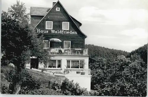 Willingen Sauerland Willingen Sauerland Haus Waldfrieden x / Willingen (Upland) /Waldeck-Frankenberg LKR