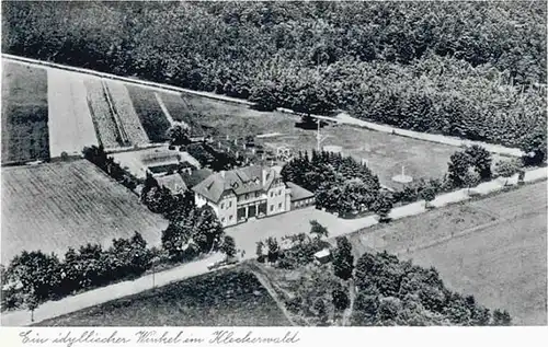 Itzenbuettel Itzenbuettel Fliegeraufnahme Gasthaus Pension zum gruenen Jaeger * / Jesteburg /Harburg LKR