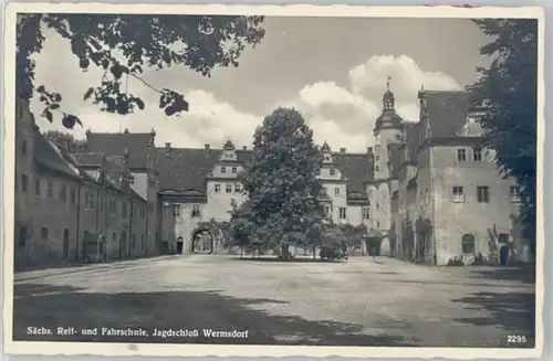 Wermsdorf Wermsdorf Reitschule Fahrschule Jagdschloss * / Wermsdorf /Nordsachsen LKR