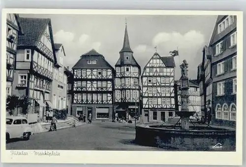 Fritzlar Fritzlar Marktplatz * / Fritzlar /Schwalm-Eder-Kreis LKR