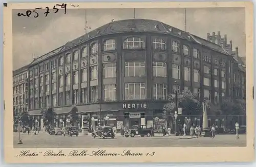 Berlin Berlin Hertie Kaufhaus Belle-Alliance-Strasse * / Berlin /Berlin Stadtkreis