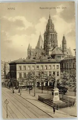 Mainz Rhein Mainz Gutenbergplatz * / Mainz Rhein /Mainz Stadtkreis