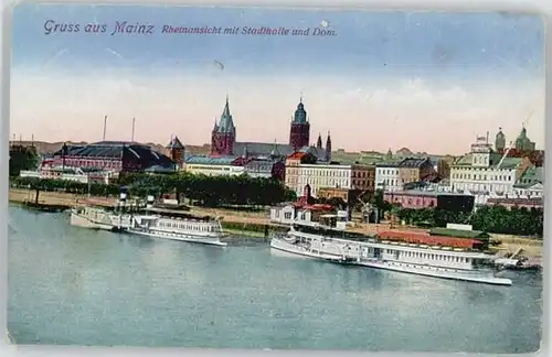 Mainz Rhein Mainz  x / Mainz Rhein /Mainz Stadtkreis