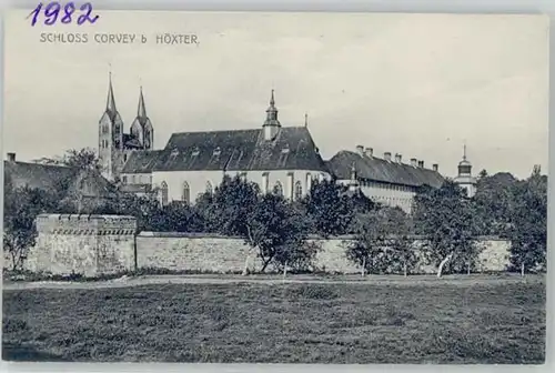 Hoexter Weser Hoexter Schloss Corvey * / Hoexter /Hoexter LKR
