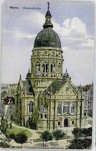 Mainz Rhein Mainz Christus Kirche  x / Mainz Rhein /Mainz Stadtkreis