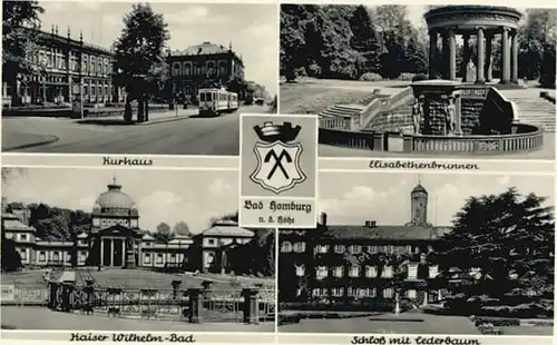 Bad Homburg Bad Homburg Kaiser Wilhelm Bad Elisabethenbrunnen * / Bad Homburg v.d. Hoehe /Hochtaunuskreis LKR