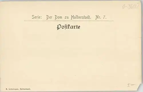 Halberstadt Halberstadt  * / Halberstadt /Harz LKR