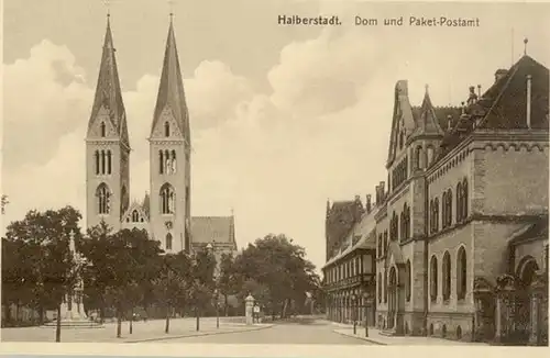 Halberstadt Halberstadt Dom Paket Postamt * / Halberstadt /Harz LKR