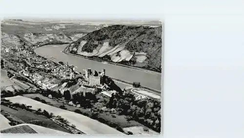 Oberwesel Rhein Oberwesel Ruine Schoenberg Fliegeraufnahme * / Oberwesel am Rhein /Rhein-Hunsrueck-Kreis LKR