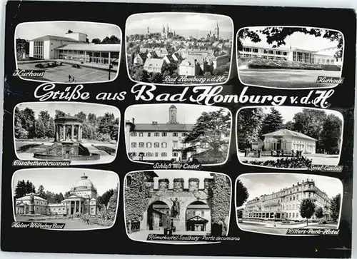Bad Homburg Bad Homburg Elisabethenbrunnen Kaiser Wilhelm Bad Ritters Park Hotel  * / Bad Homburg v.d. Hoehe /Hochtaunuskreis LKR