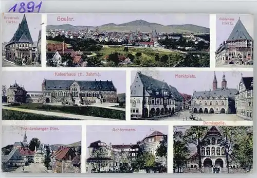 Goslar Goslar Brusttuch Kaiserhaus Gildehaus Achtermann x / Goslar /Goslar LKR