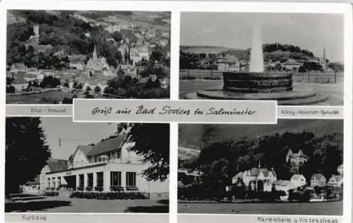 Bad Soden-Salmuenster Bad Soden-Salmuenster Kurhaus Marienheim Vinzenzhaus * / Bad Soden-Salmuenster /Main-Kinzig-Kreis LKR