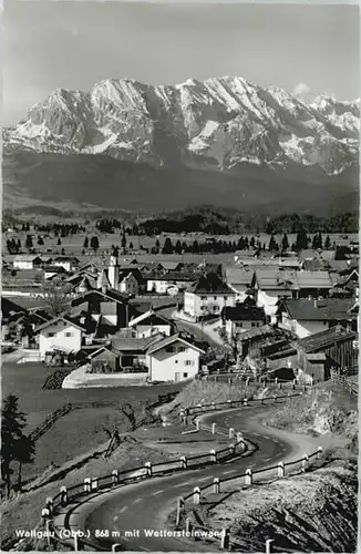 Wallgau Wallgau Wettersteinwand * / Wallgau /Garmisch-Partenkirchen LKR