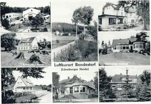 Bendestorf Bendestorf Film-Atelier Restaurant am Muehlenteich * / Bendestorf /Harburg LKR