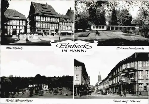 Einbeck Niedersachsen Einbeck Stueckenbrockpark Marktplatz * / Einbeck /Northeim LKR