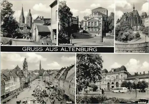 Altenburg Thueringen Altenburg Rote Spitzen Landestheater x / Altenburg /Altenburger Land LKR