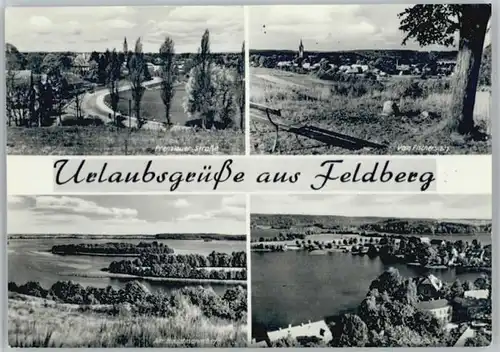 Feldberger Seenlandschaft Prenzlauer Strasse Hauptmannsberg x / Feldberger Seenlandschaft /Mecklenburg-Strelitz LKR