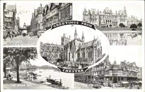 Chester Cheshire Eastgate Eaton Hall River Dee The Cross / Chester /Cheshire CC