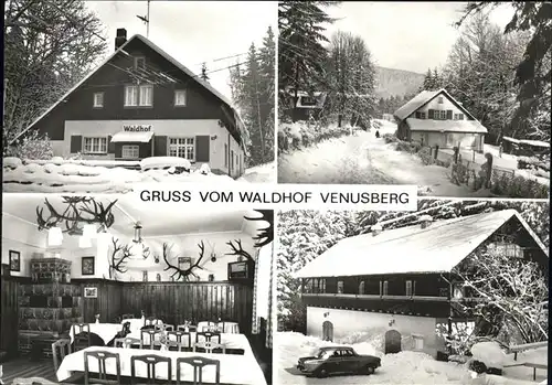 Venusberg Zschopau Pension Waldhof Kat. Venusberg