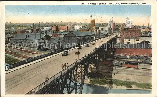 Youngstown Ohio Market Street Viaduct Kat. Youngstown