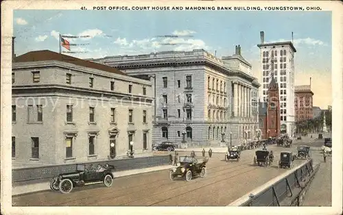 Youngstown Ohio Post Office Court House Mahoning Bank Building Kat. Youngstown