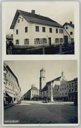 Weilheim Oberbayern Weilheim in Oberbayern  x 1925 / Weilheim i.OB /Weilheim-Schongau LKR