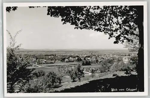 Weilheim Oberbayern Weilheim in Oberbayern Goeggerl ungelaufen ca. 1955 / Weilheim i.OB /Weilheim-Schongau LKR