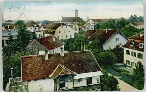 Weilheim in Oberbayern  x 1910