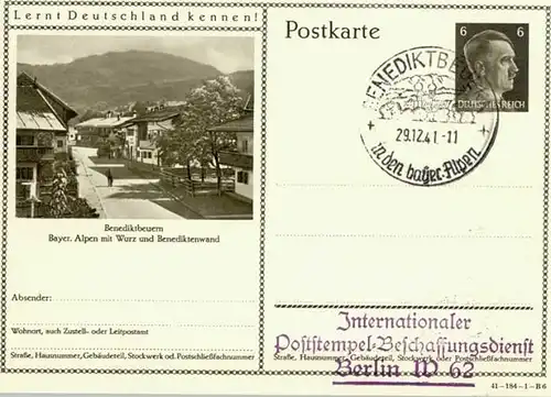 Benediktbeuern  x 1941