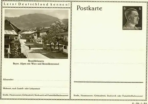 Benediktbeuern Benediktbeuern  ungelaufen ca. 1930 / Benediktbeuern /Bad Toelz-Wolfratshausen LKR