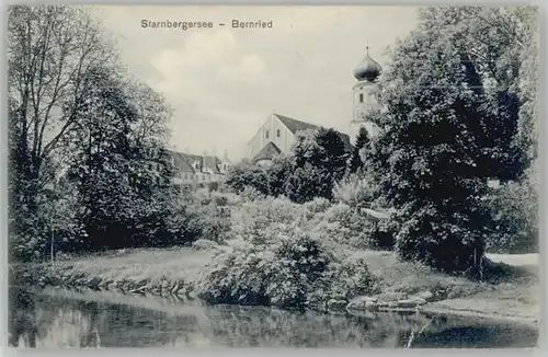 Bernried Starnberger See Bernried  x 1907 / Bernried /Weilheim-Schongau LKR