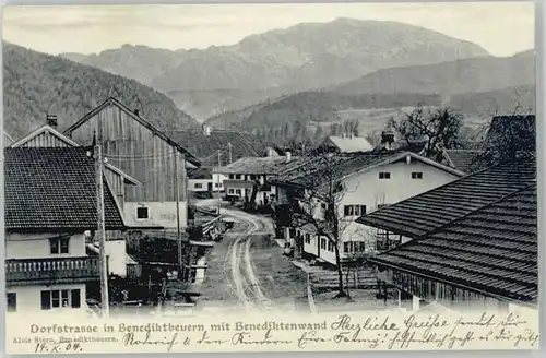 Benediktbeuern Dorfstrasse x 1904