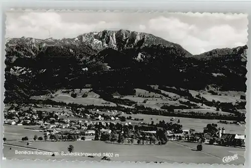 Benediktbeuern Benediktbeuern Fliegeraufnahme ungelaufen ca. 1955 / Benediktbeuern /Bad Toelz-Wolfratshausen LKR