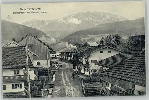Benediktbeuern Benediktbeuern Dorfstrasse x 1911 / Benediktbeuern /Bad Toelz-Wolfratshausen LKR