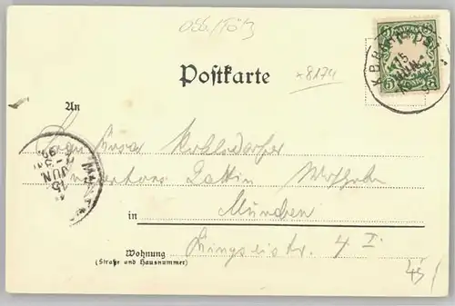 Benediktbeuern  x 1899