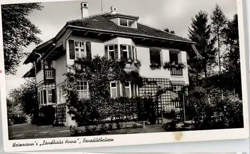 Benediktbeuern Benediktbeuern Landhaus Anna ungelaufen ca. 1955 / Benediktbeuern /Bad Toelz-Wolfratshausen LKR