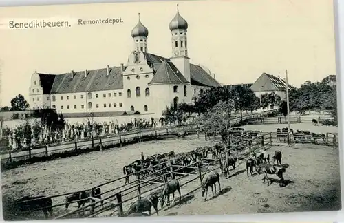 Benediktbeuern Benediktbeuern Remontedepot ungelaufen ca. 1910 / Benediktbeuern /Bad Toelz-Wolfratshausen LKR