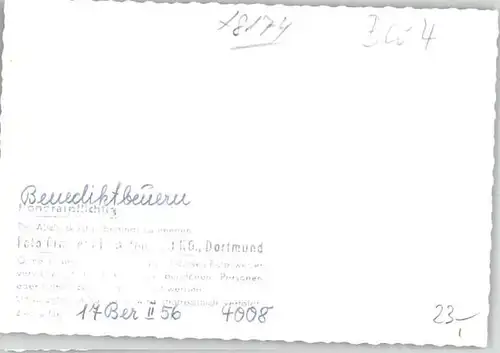 Benediktbeuern  o 1956