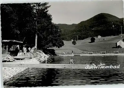 Benediktbeuern Schwimmbad o 1956