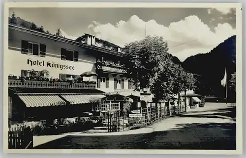 Koenigssee Koenigssee Berchtesgaden Hotel    / Schoenau a.Koenigssee /Berchtesgadener Land LKR