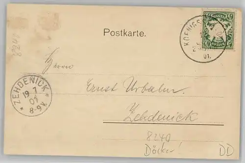 Koenigssee Koenigssee Berchtesgaden  x 1901 / Schoenau a.Koenigssee /Berchtesgadener Land LKR