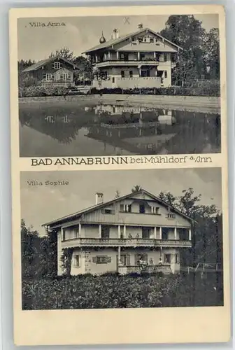 Annabrunn Annabrunn bei Muehldorf Villa Sophie x 1929 / Obertaufkirchen /Muehldorf Inn LKR