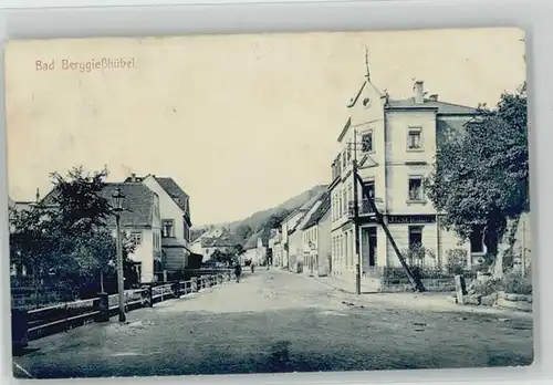 Bad Gottleuba-Berggiesshuebel Bad Gottleuba Berggiesshuebel ungelaufen ca. 1910 / Bad Gottleuba-Berggiesshuebel /Saechsische Schweiz-Osterzgebirge LKR