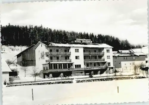 Achslach Achslach Regen Hotel Jaegerhof ungelaufen ca. 1965 / Achslach /Regen LKR