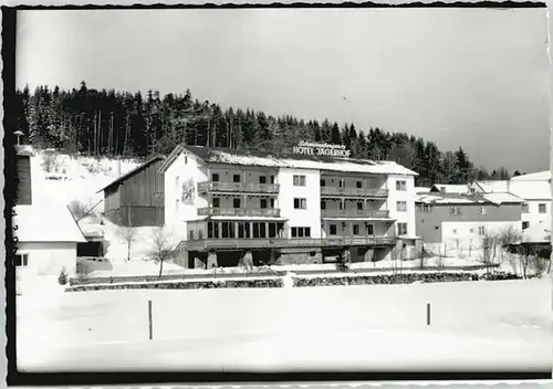 Achslach Regen Hotel Jaegerhof o 1968