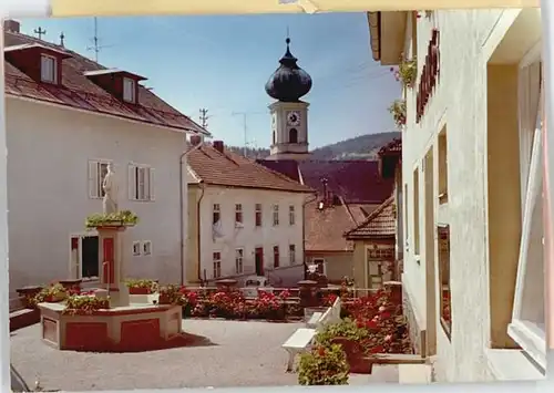 Frauenau Rathausplatz o 1968