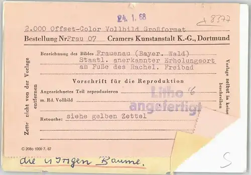 Frauenau Bad o 1962