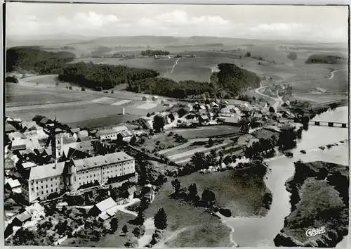 Walderbach Walderbach Klosterbrauerei Fliegeraufnahme  ungelaufen ca. 1965 / Walderbach /Cham LKR